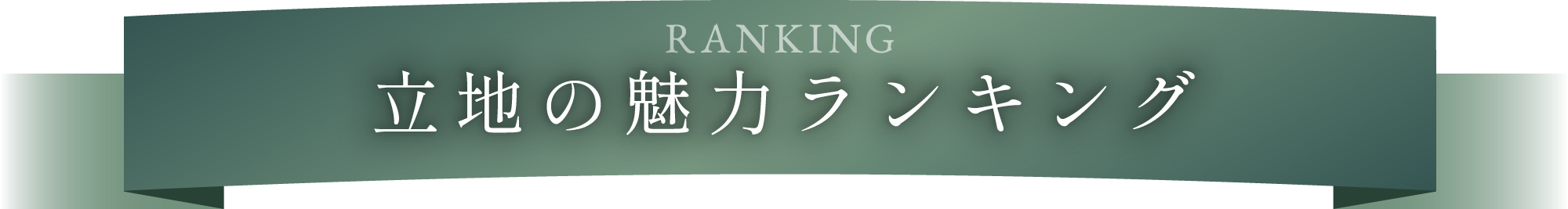 ranking 立地の魅力度ランキング